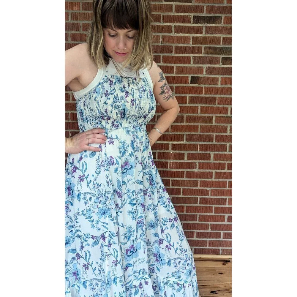 FREE PEOPLE Heat Wave Printed Maxi / Floral Combo - Picture 2 of 9